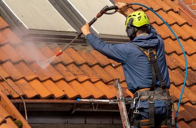 Démoussage et hydrofuge de toiture à Lauzerte